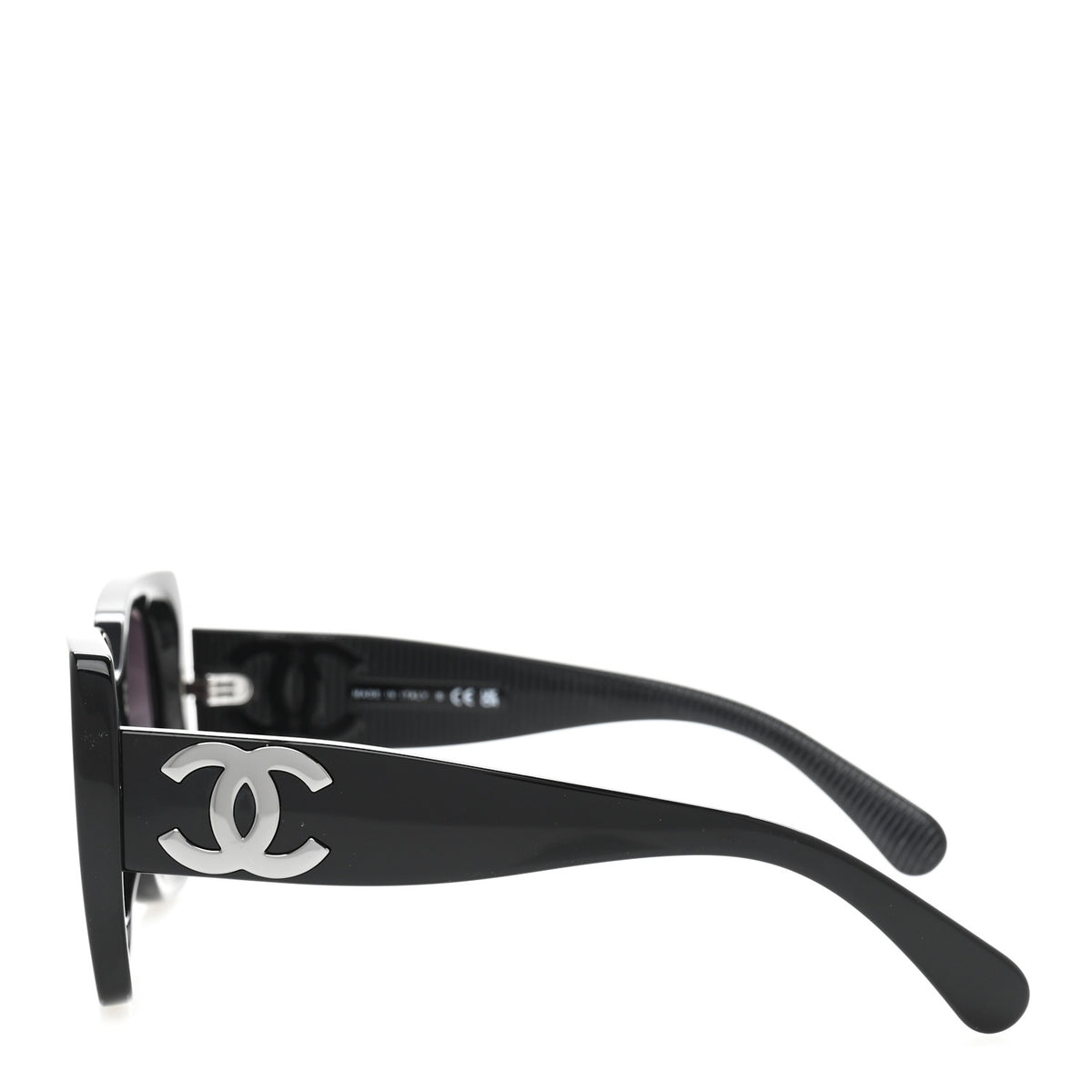 Chanel Square Polarized CC Sunglasses 5494-A Black | Luxe Collective