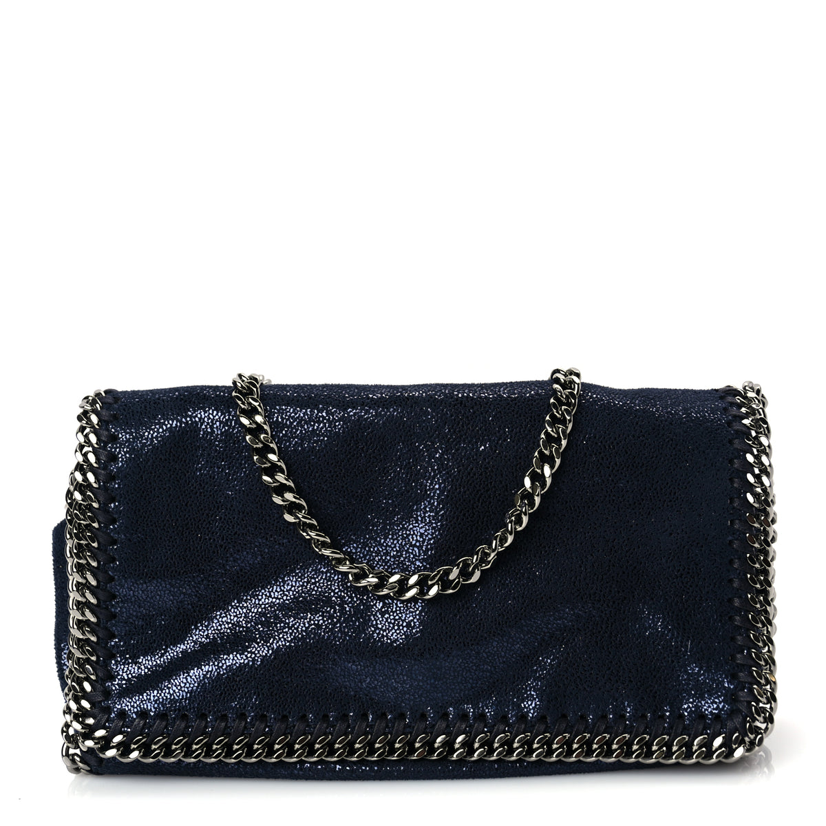 Stella McCartney ショルダーバッグ　ファラベラ　ネイビー Stella McCartney Shaggy Deer Falabella Crossbody Bag Lapis Navy