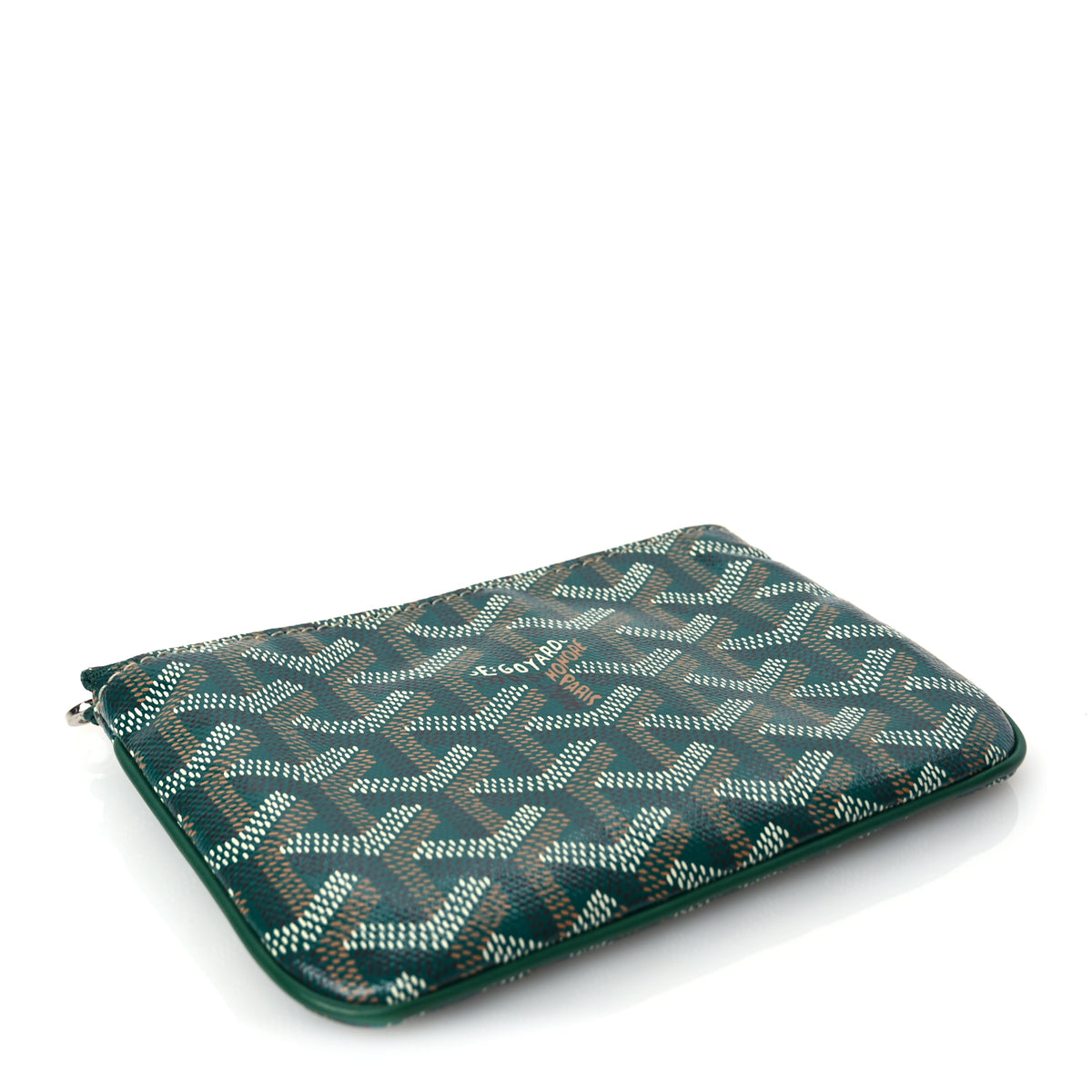 Goyard Goyardine Mini Senat Pochette Green Green | Luxe Collective