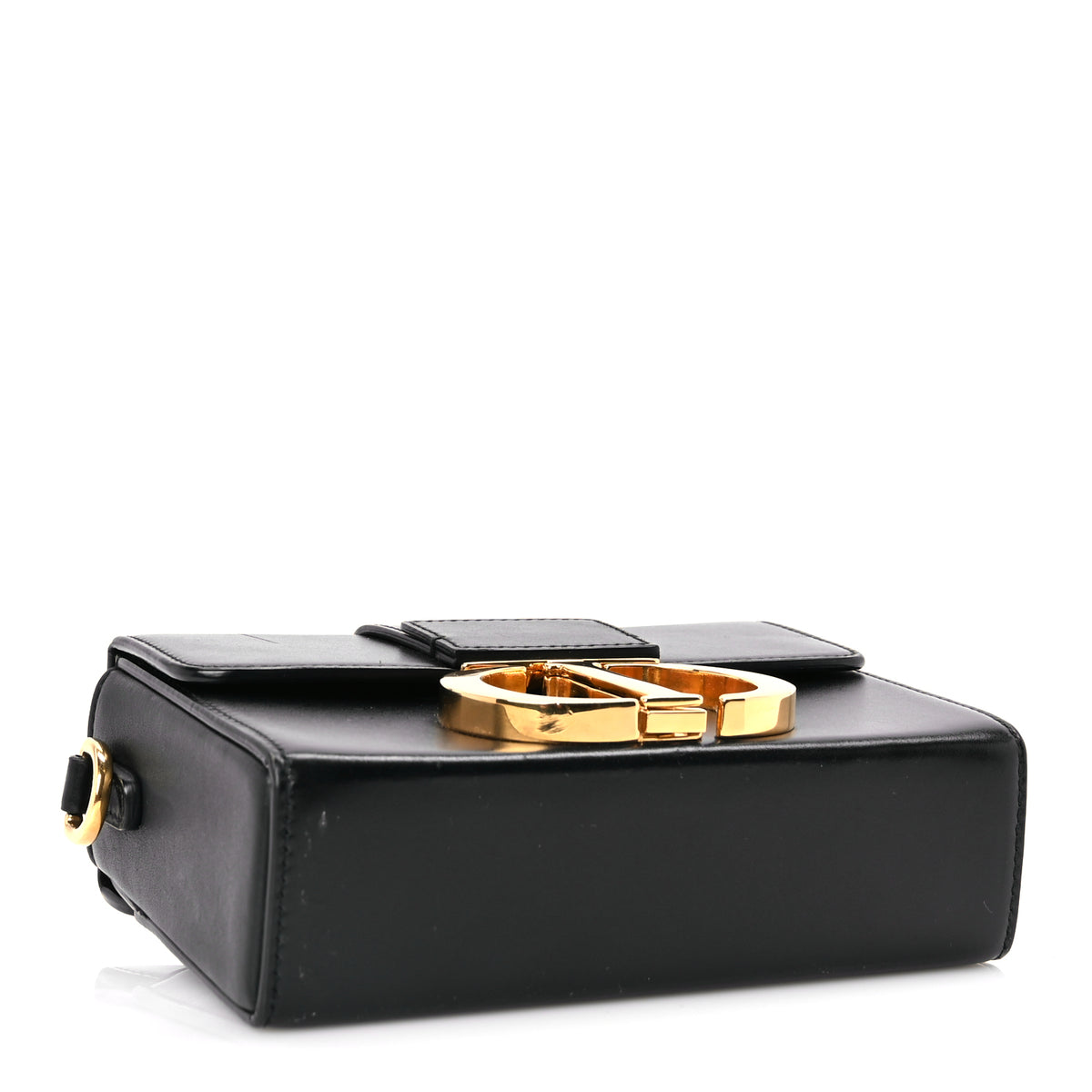 Christian Dior Smooth Calfskin 30 Montaigne Box Bag Black | Luxe