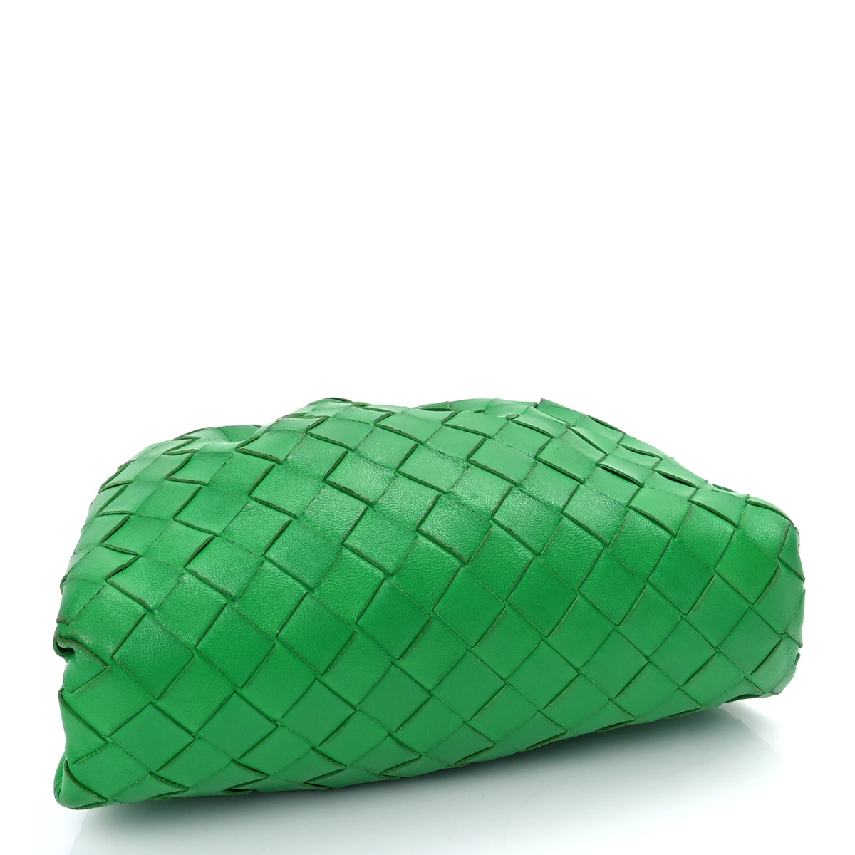 Bottega Veneta Nappa Intrecciato The Mini Pouch Clutch Parakeet