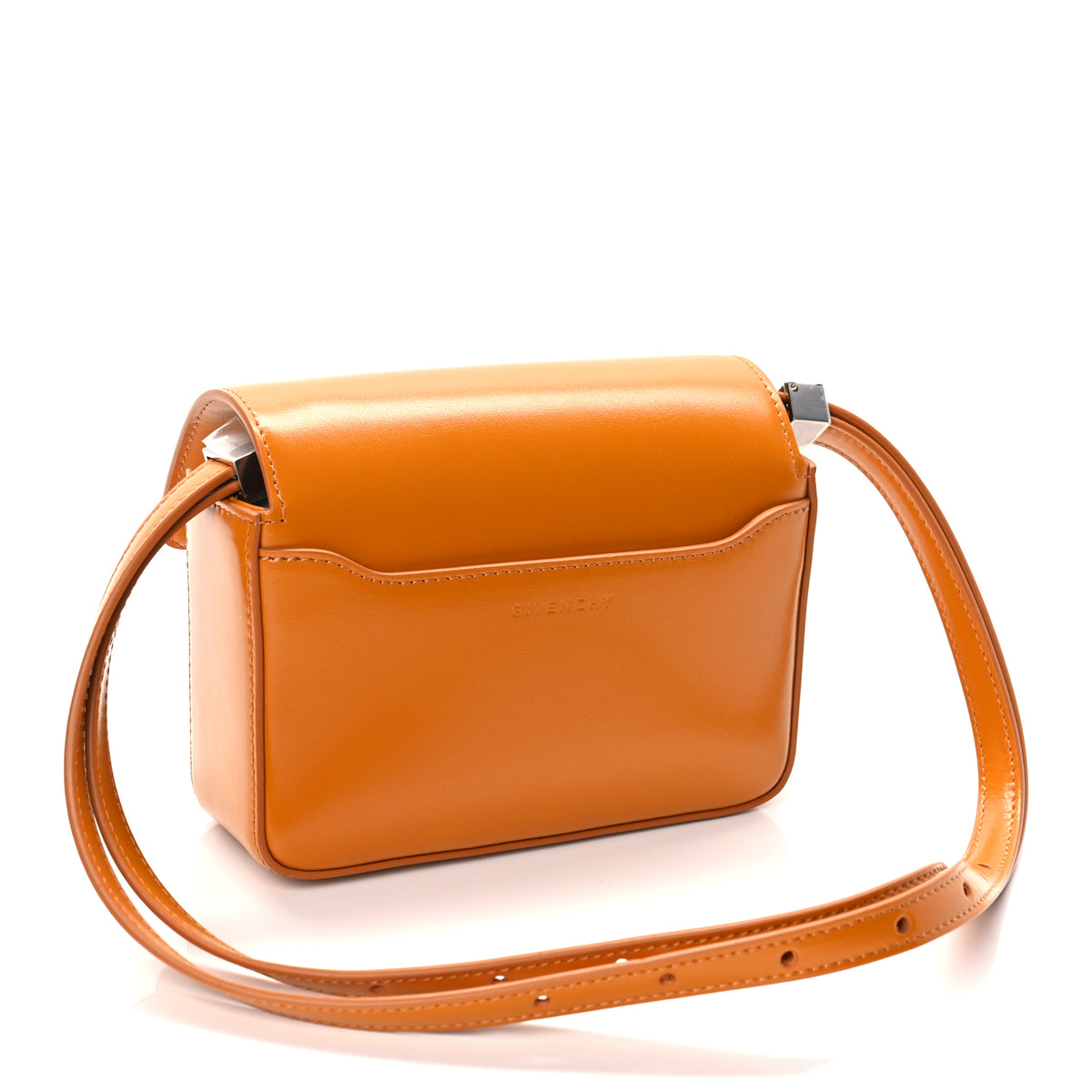 Givenchy Box Calfskin Small 4G Shoulder Bag Orange | Luxe Collective