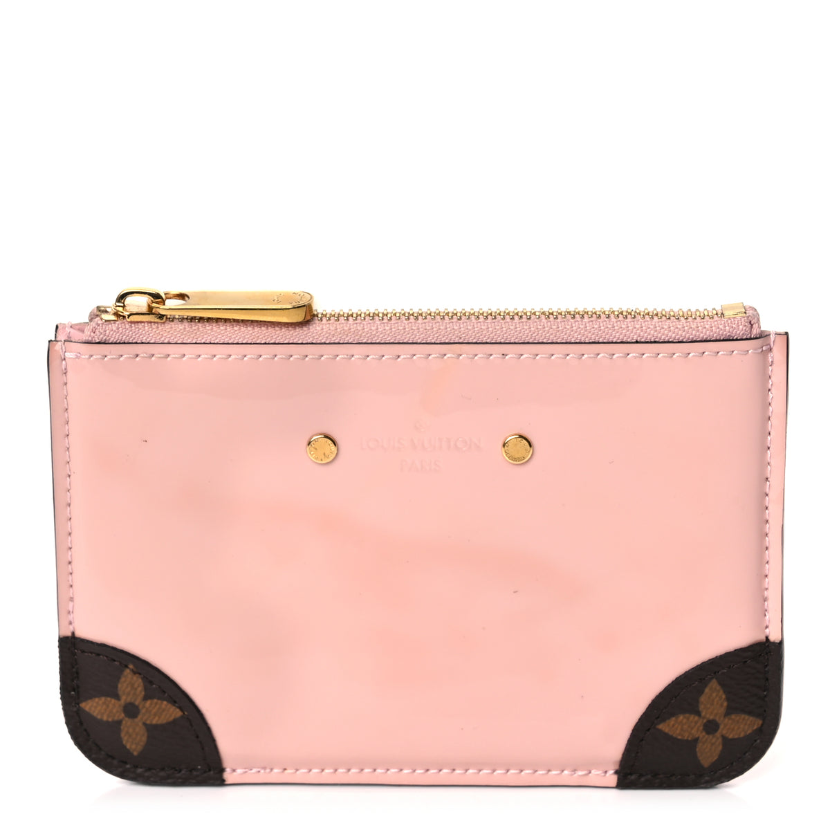 Louis Vuitton Patent Miroir Venice Key Pouch Rose Ballerine | Luxe