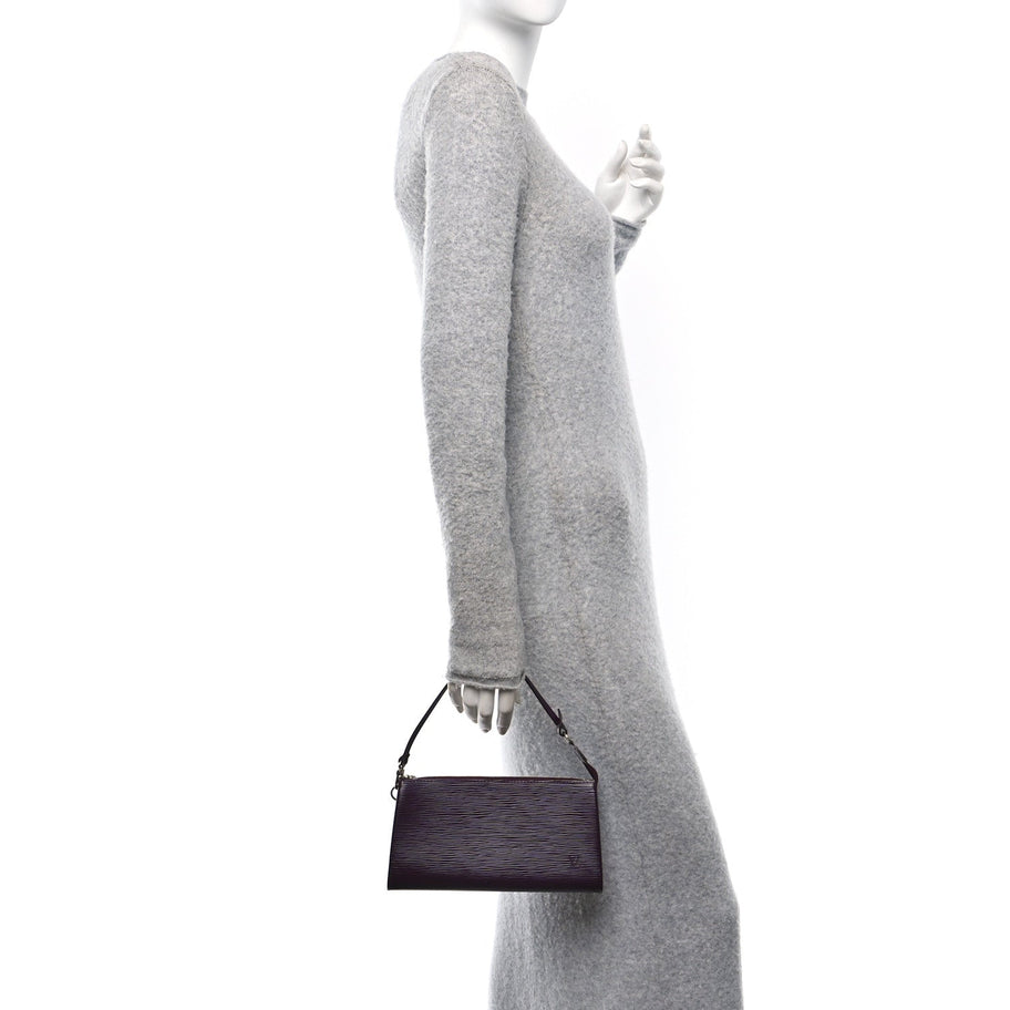 Louis Vuitton Epi Pochette Accessories 24 Cassis Image 3