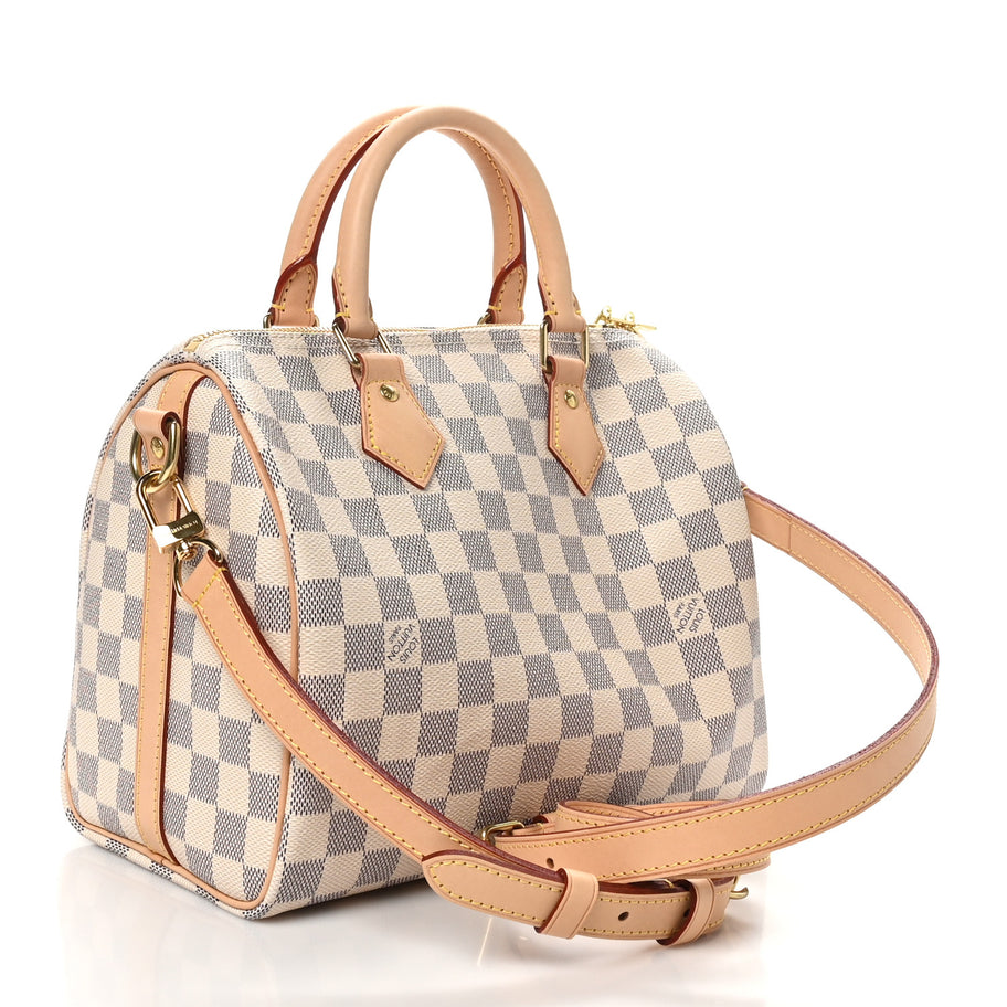 Louis Vuitton Damier Azur Speedy Bandouliere 25 Image 3