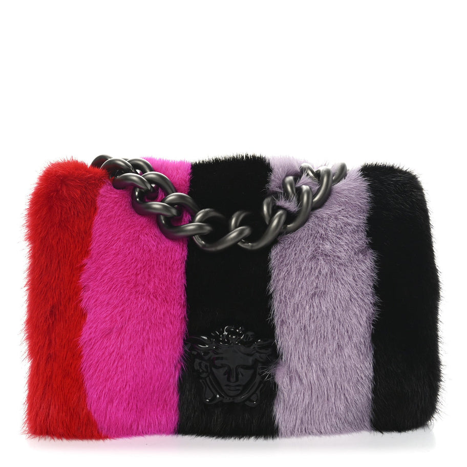 Versace Mink Palazzo Sultan Shoulder Bag Multicolor Image 1
