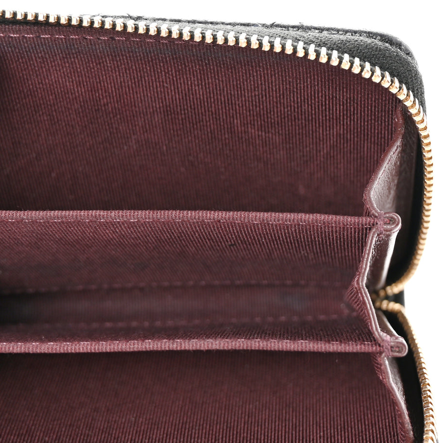 Chanel Caviar Quilted Zip Coin Purse Black Image 5