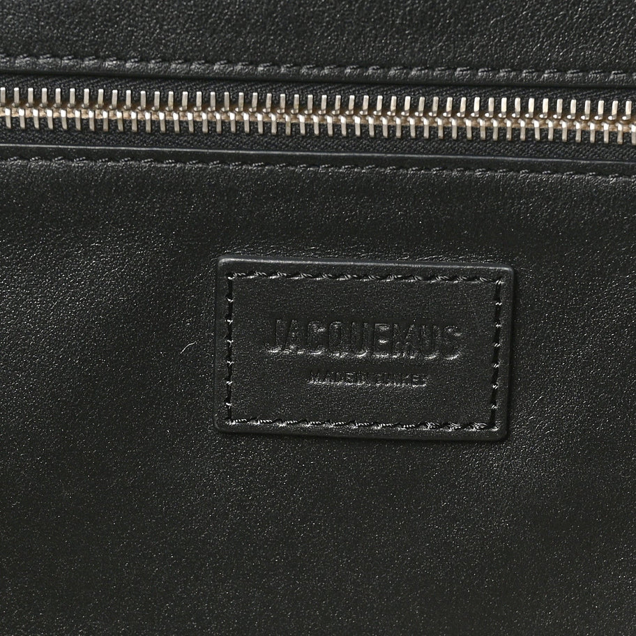 Jacquemus Cotton Canvas Le Cuerda Tote Black Image 6