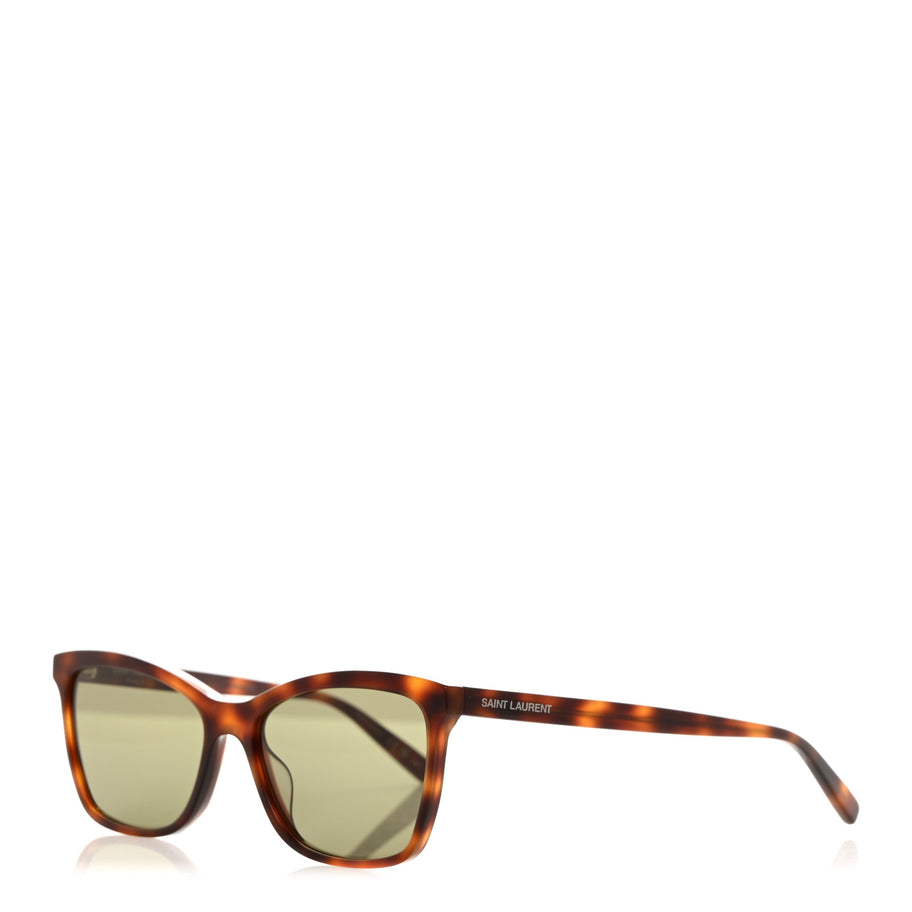 Saint Laurent Acetate Sunglasses SL 502 Havana Image 1