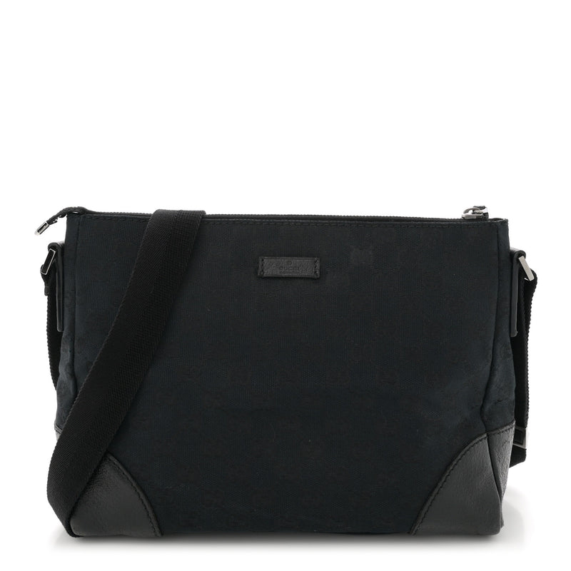  Gucci Monogram Joy Messenger Bag Black