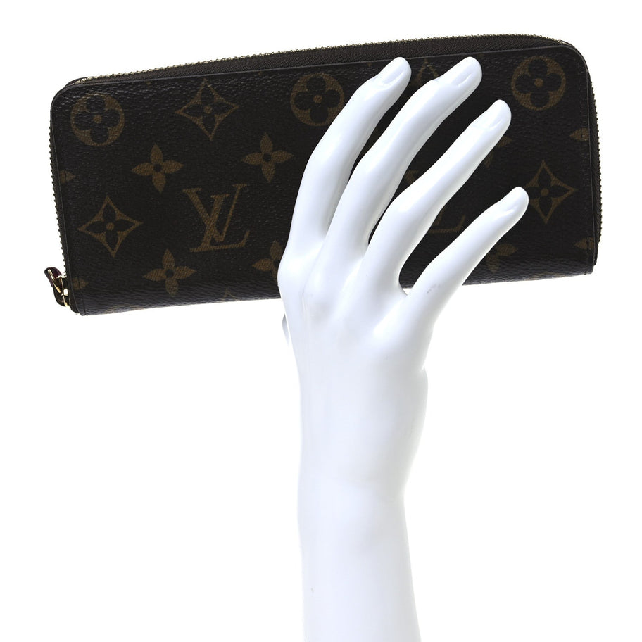 Louis Vuitton Monogram Clemence Wallet Fuchsia Image 2