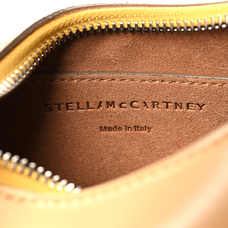 Stella McCartney Eco Alter Nappa Perforated Logo Small Hobo Cornflake Image 6