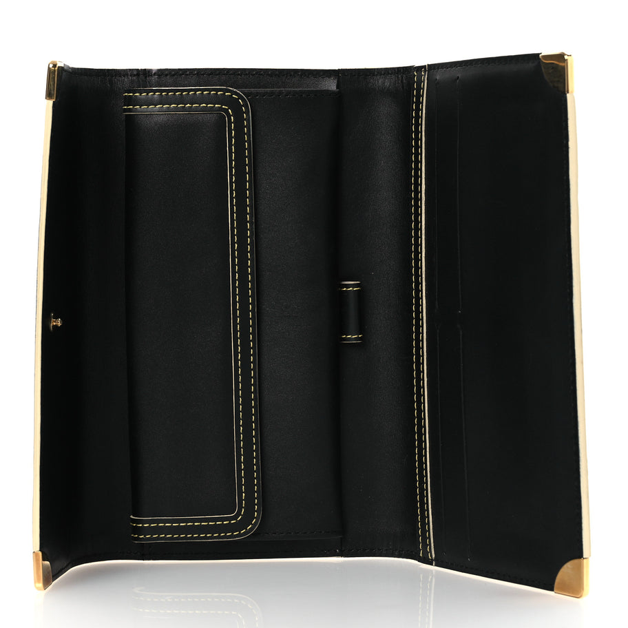 Louis Vuitton Suhali Porte Tresor International Wallet Black Image 5