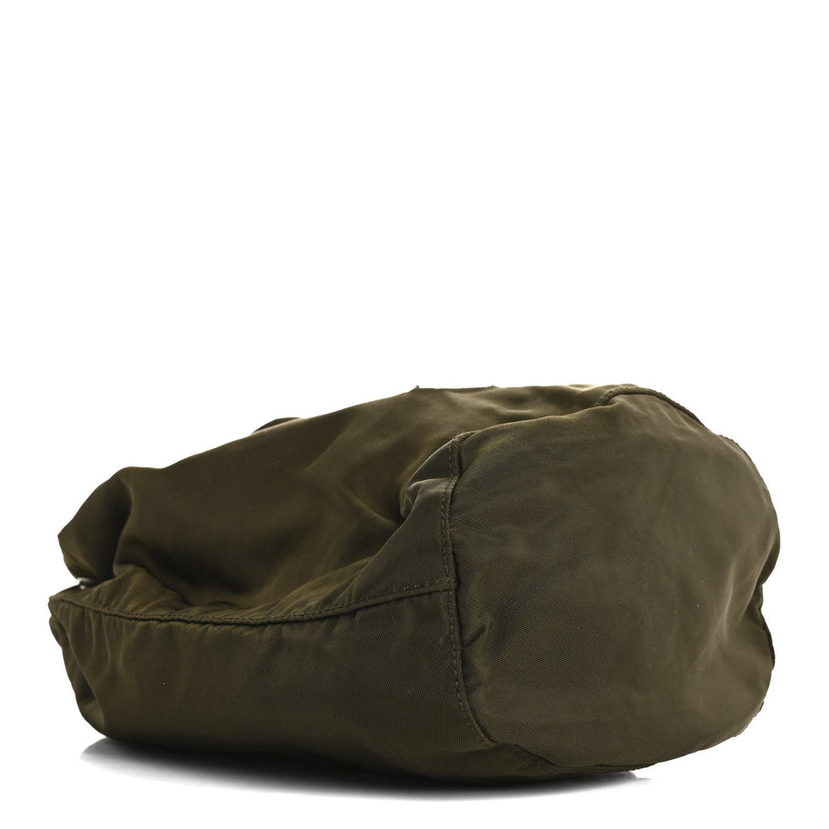 Prada Nylon Vela Drawstring Pouch Bruciato Image 4