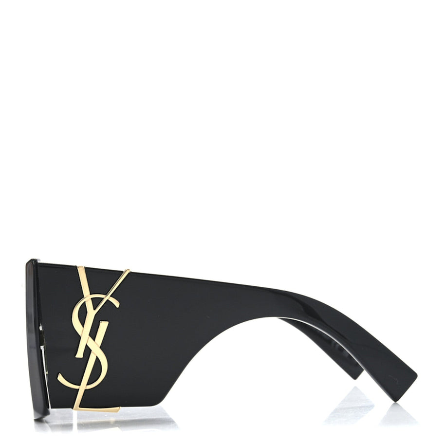 Saint Laurent Acetate Blaze Sunglasses SL M119 Black Image 3