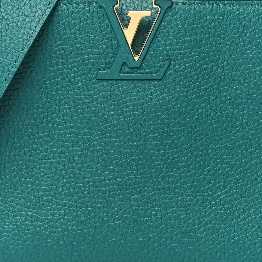 Louis Vuitton Taurillon Capucines BB Emerald Image 5