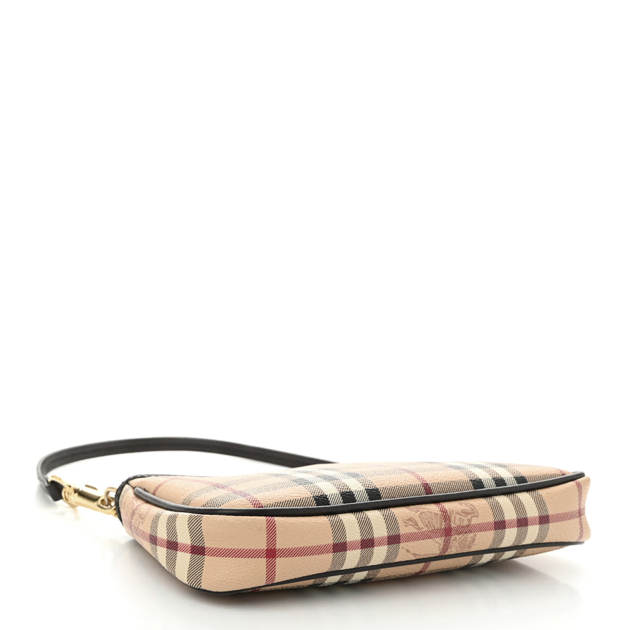 Burberry Haymarket Check Sling Bag Chocolate Image 4