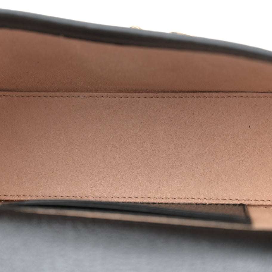 Gucci Calfskin Horsebit 1955 Shoulder Bag Black Image 5