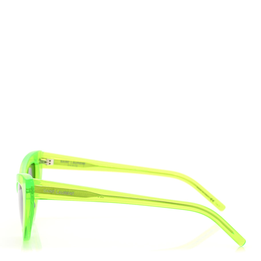 Saint Laurent Acetate Lily Sunglasses SL213 Green Image 3