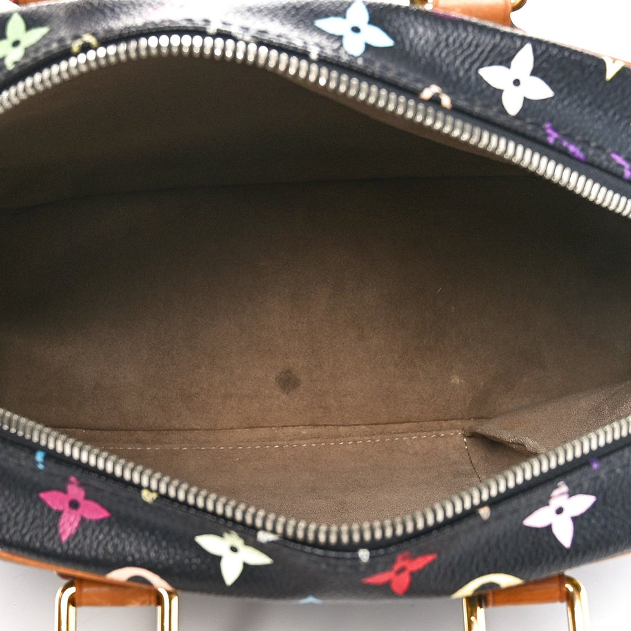 Louis Vuitton Monogram Multicolor Trouville Black Image 5