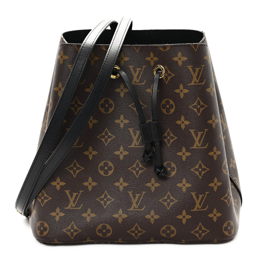 Louis Vuitton Monogram Neonoe MM Black Image 1