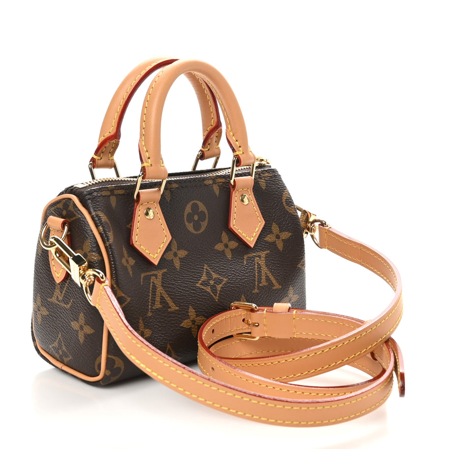 Louis Vuitton Monogram Nano Speedy Bandouliere Image 3