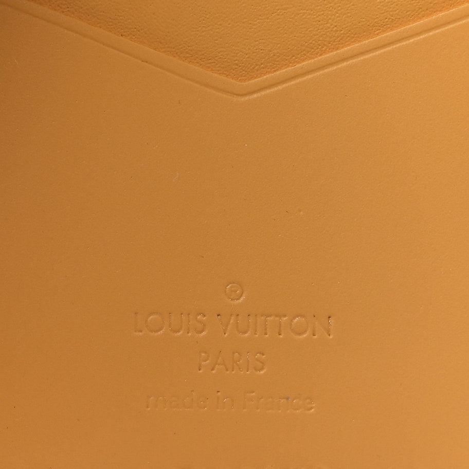 Louis Vuitton Grained Calfskin Aerogram Pocket Organizer Safran Image 6