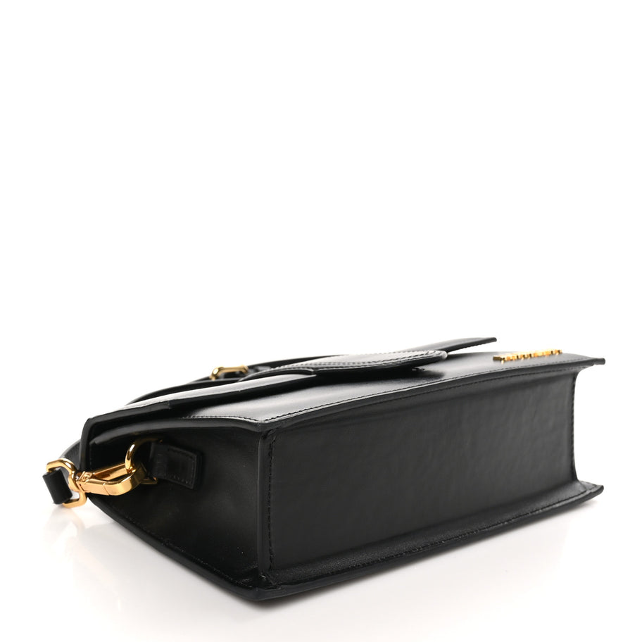 Jacquemus Smooth Calfskin Le Grand Bambino Black Image 4