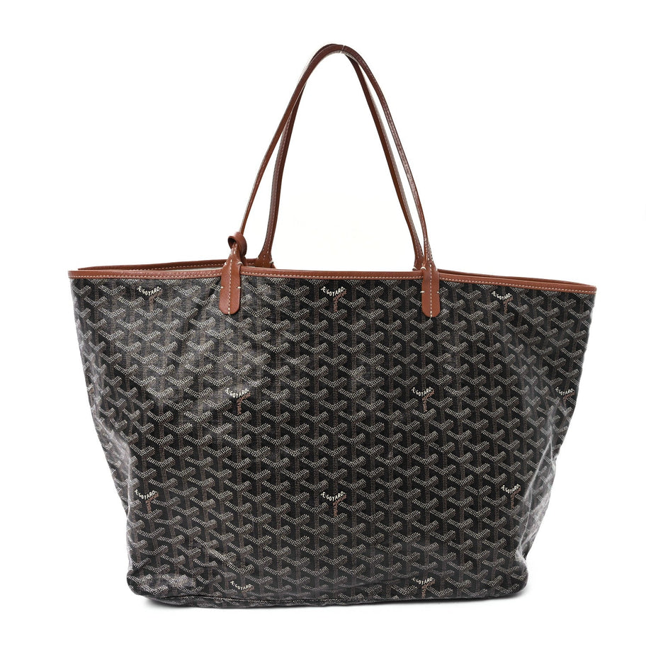 Goyard Goyardine Saint Louis GM Black Gold Image 1