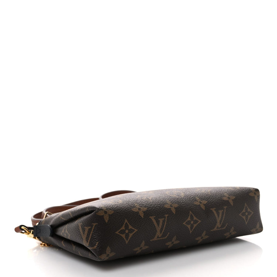 Louis Vuitton Monogram Pallas Clutch Black Image 4