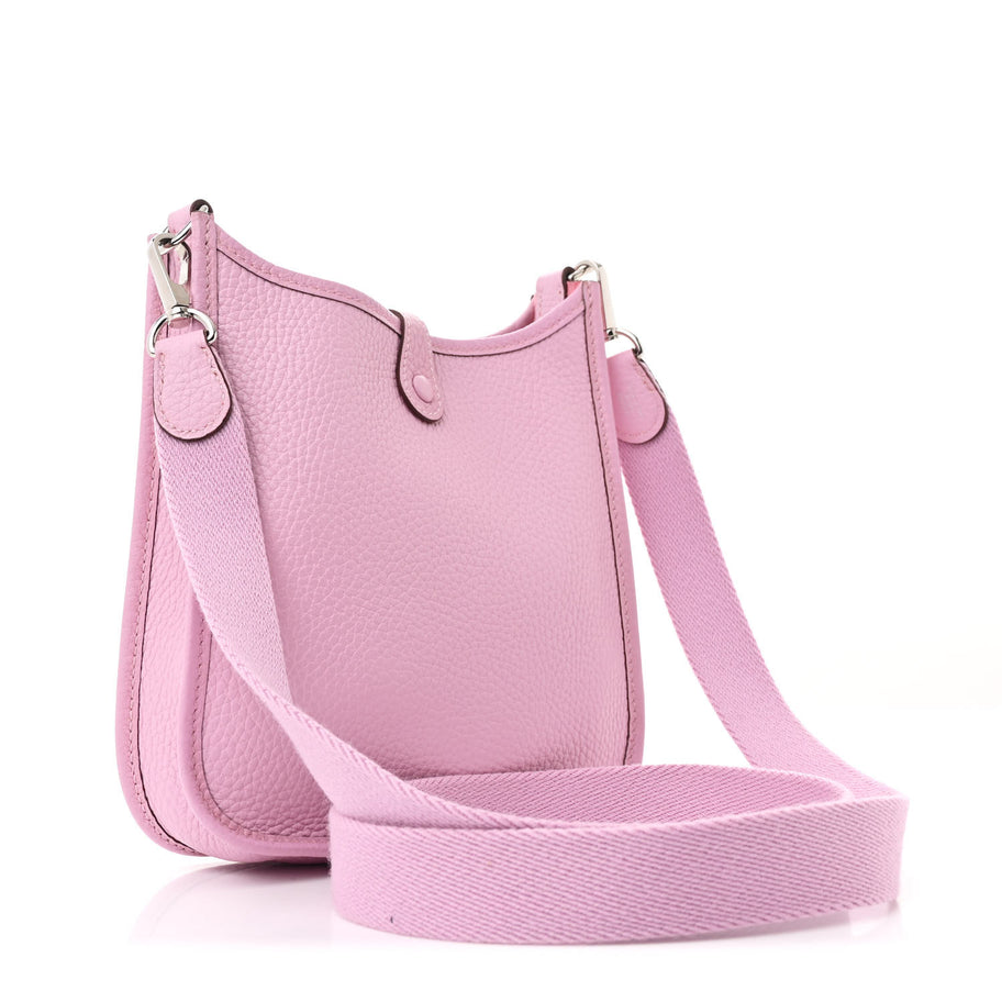 Hermes Taurillon Clemence Evelyne TPM Mauve Sylvestre Image 3