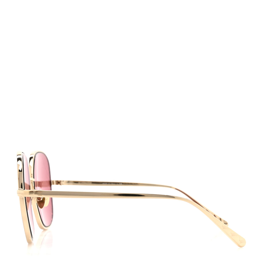 Chanel Square Sunglasses 4252 Gold Image 3
