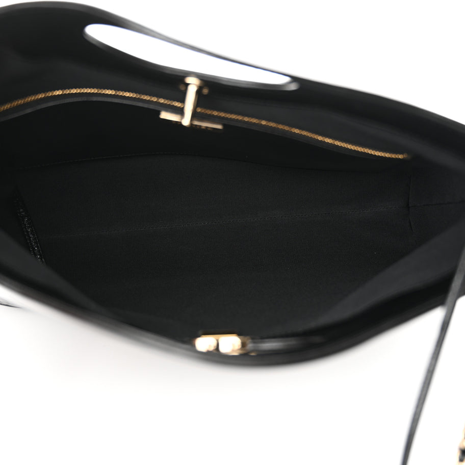 Chanel Shiny Lambskin Quilted 31 Shopping Bag Black Image 5