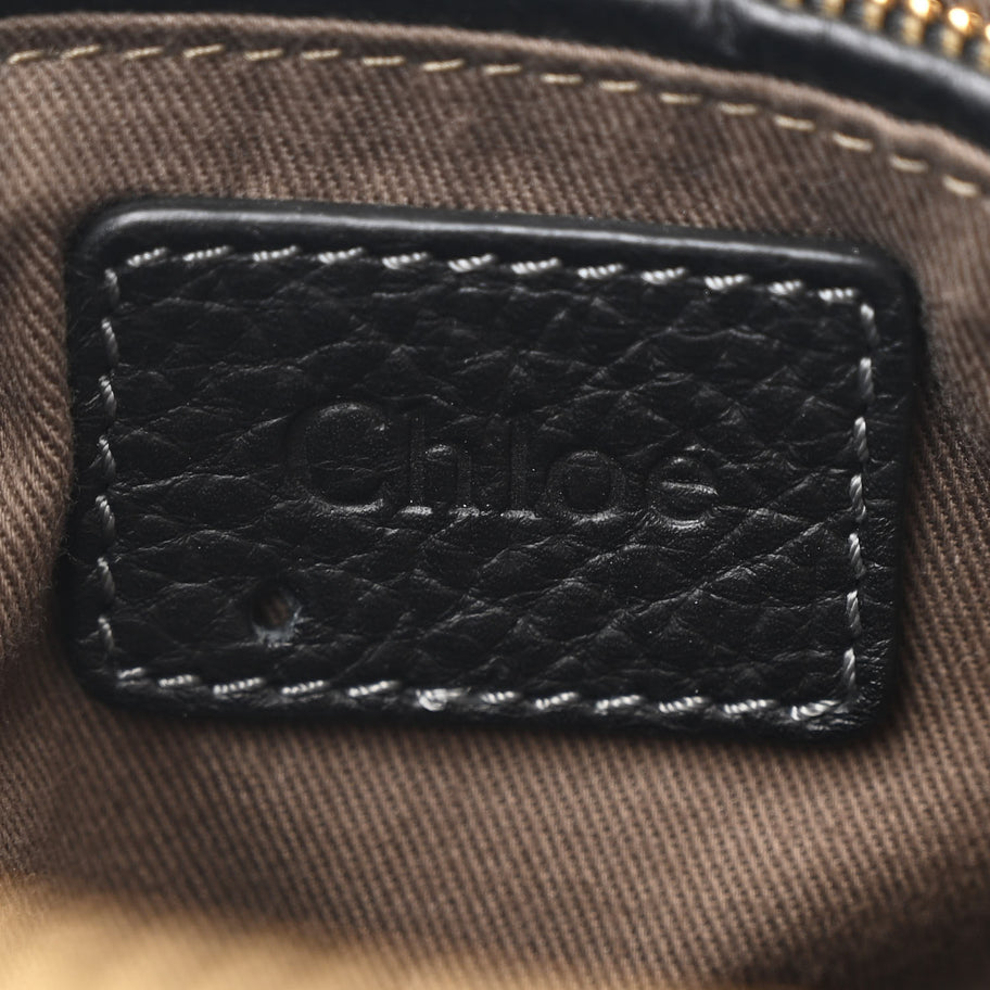 Chloe Calfskin Medium Marcie Satchel Black Image 6