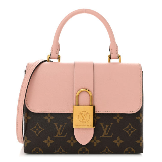  Louis Vuitton Monogram Locky BB Rose Poudre