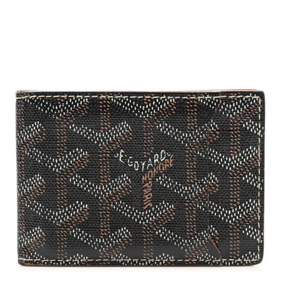 Goyard Goyardine Bi-Fold Victoire PM Wallet Black Image 1