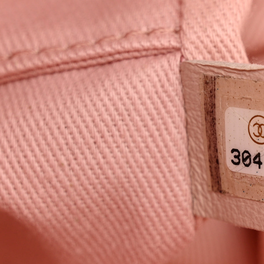 Chanel Mixed Fibers Calfskin Mini Deauville Tote Rose Pink Image 7