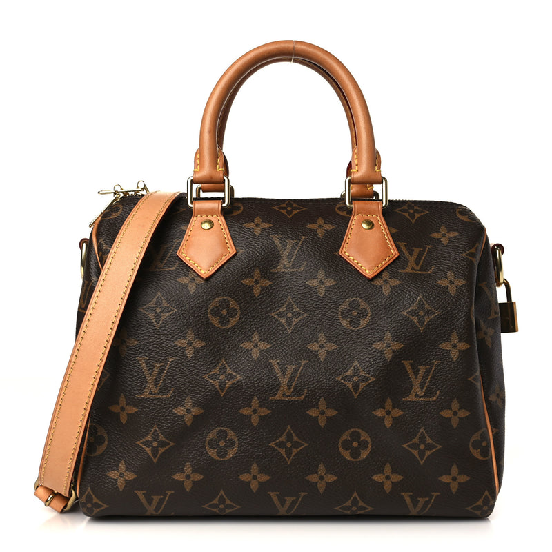  Louis Vuitton Monogram Speedy Bandouliere 25