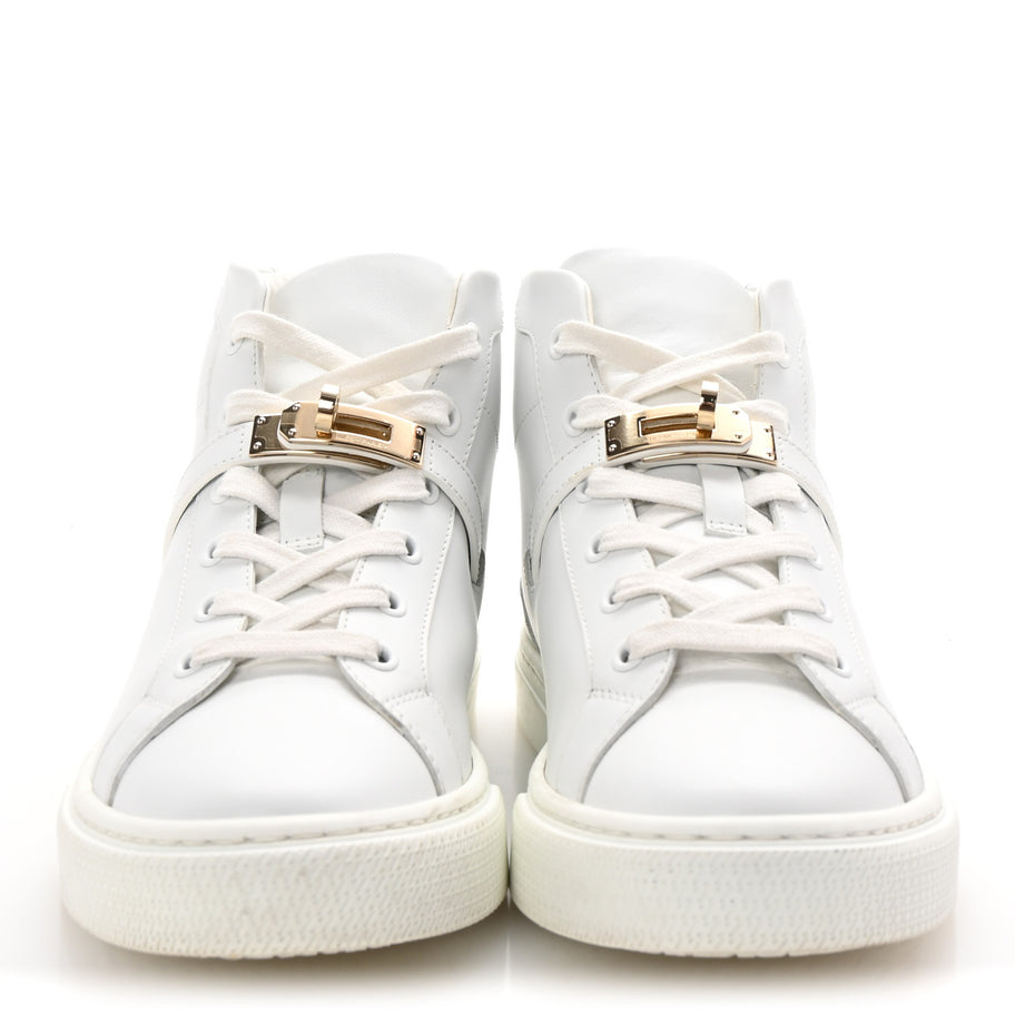 Hermes Calfskin Daydream Sneakers 38.5 White Image 3