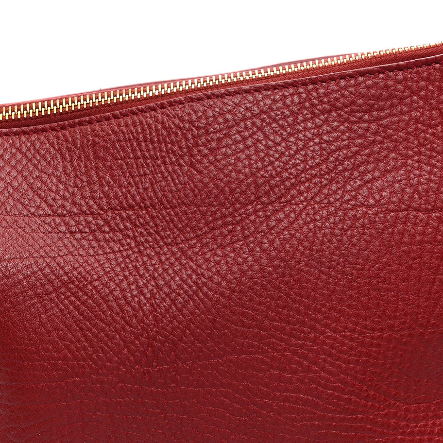 Burberry Grainy Calfskin Small Knight Bag Ruby Image 7