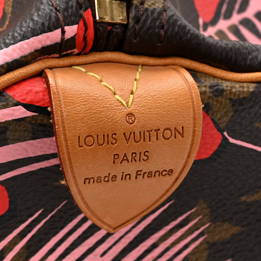 Louis Vuitton Monogram Jungle Dots Speedy 30 Sugar Pink Poppy Image 6