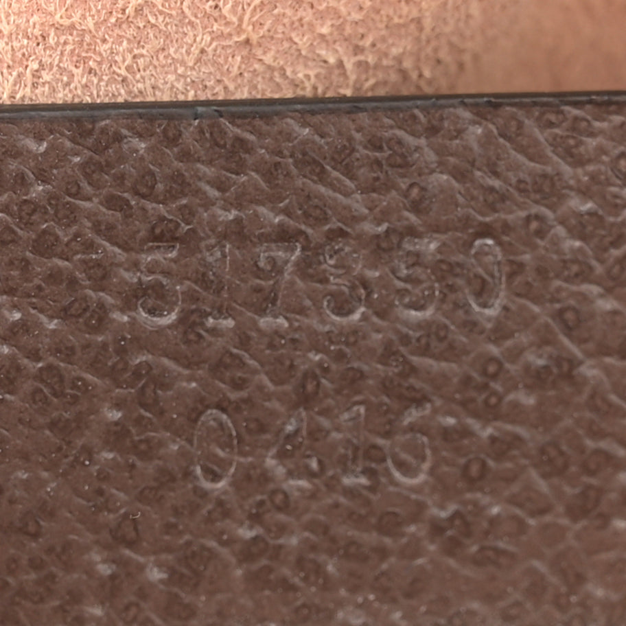 Gucci GG Supreme Monogram Web Mini Ophidia Shoulder Bag Brown Image 7