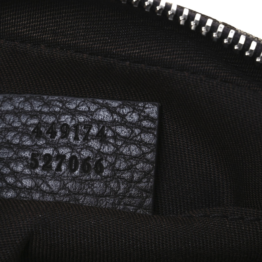 Gucci Monogram Belt Bag Dark Brown Image 7