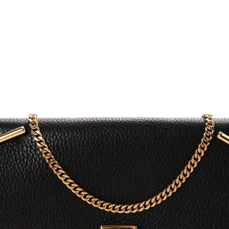 Chloe Grained Lambskin Drew Shoulder Bag Black Image 7