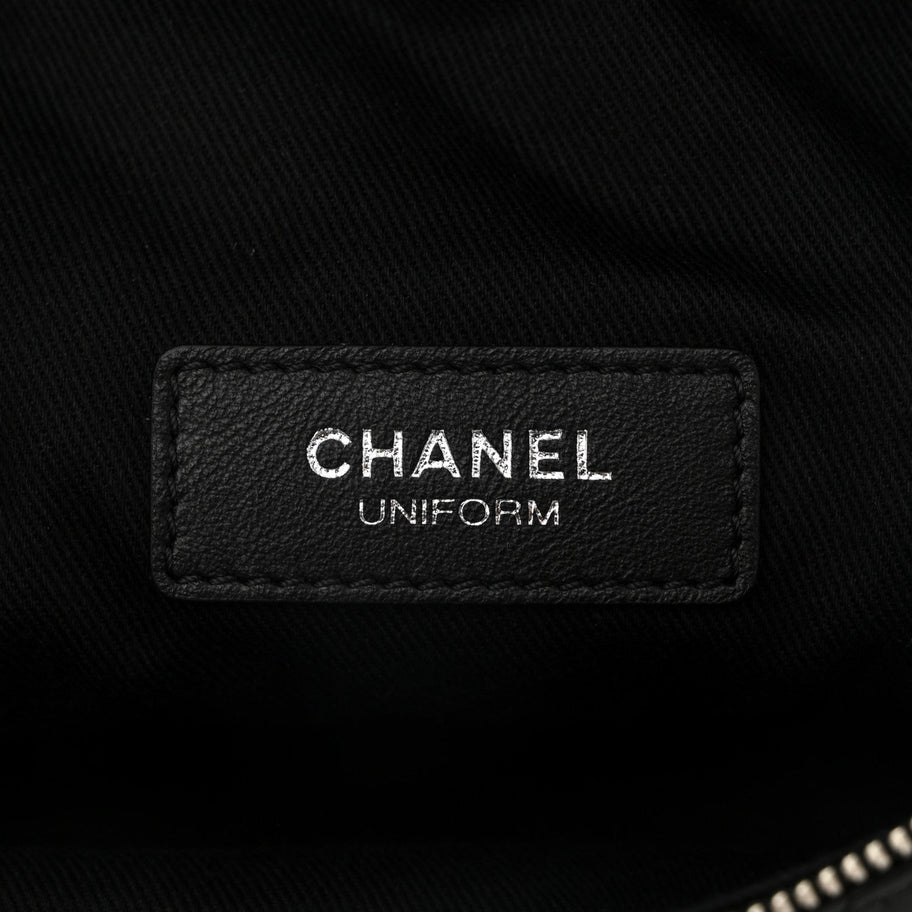 Chanel Calfskin Quilted Waist Belt Bag Black Image 6