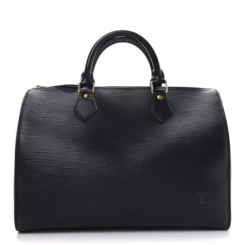  Louis Vuitton Epi Speedy 30 Black