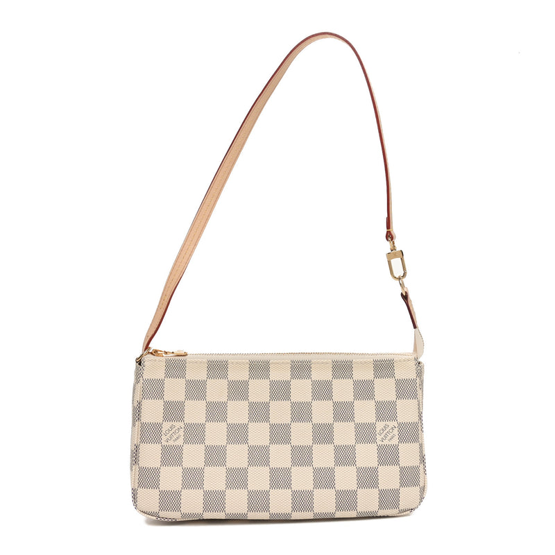 Louis Vuitton Damier Azur Pochette Accessories NM