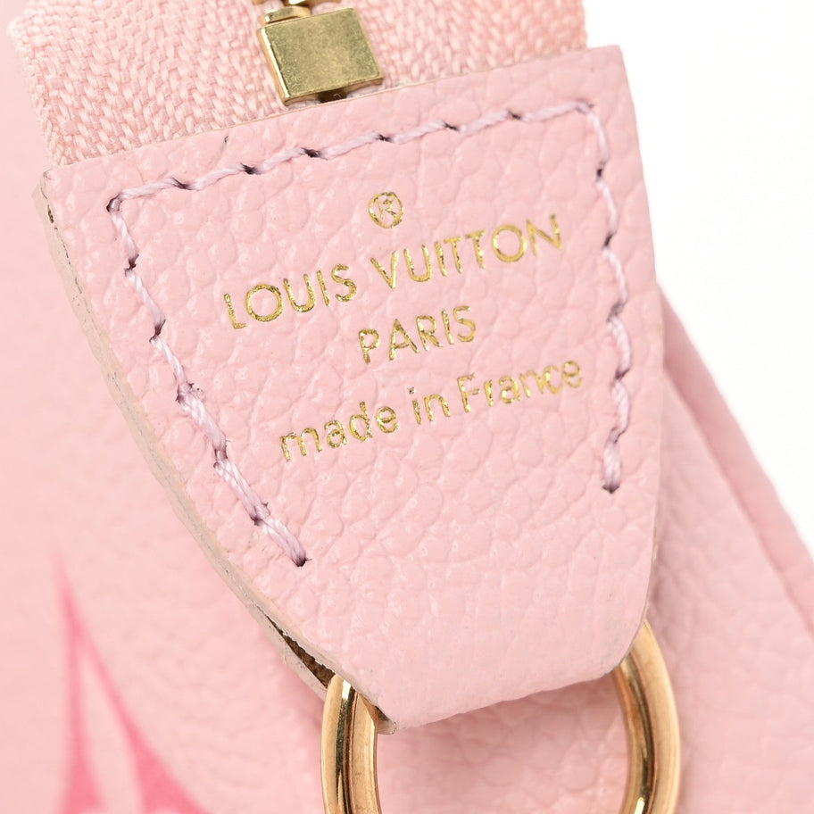 Louis Vuitton Empreinte Monogram Giant By The Pool Mini Pochette Accessories Bouton De Rose Image 6