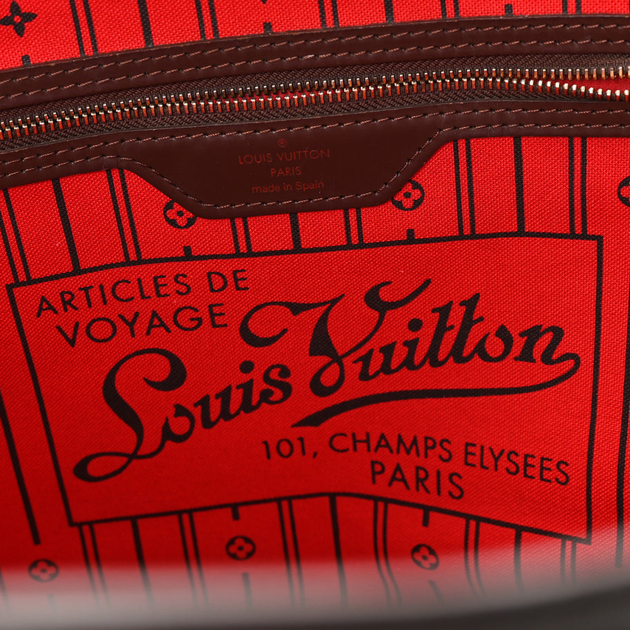 Louis Vuitton Damier Ebene Neverfull MM Image 6