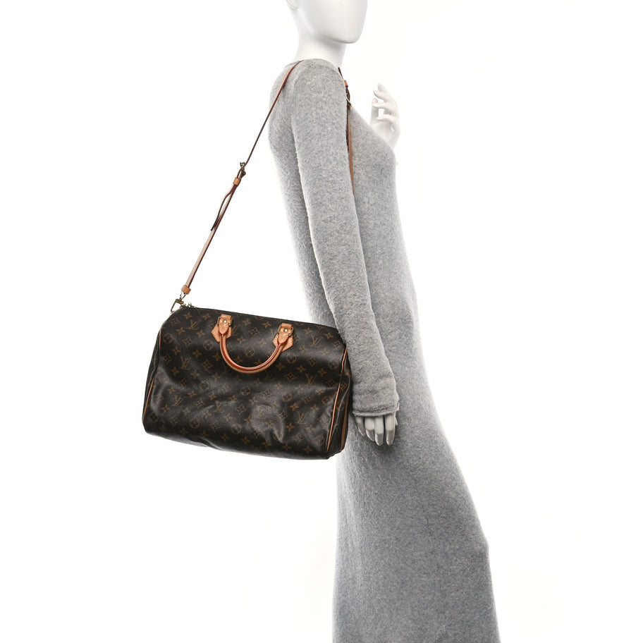 Louis Vuitton Monogram Speedy Bandouliere 35 Image 2